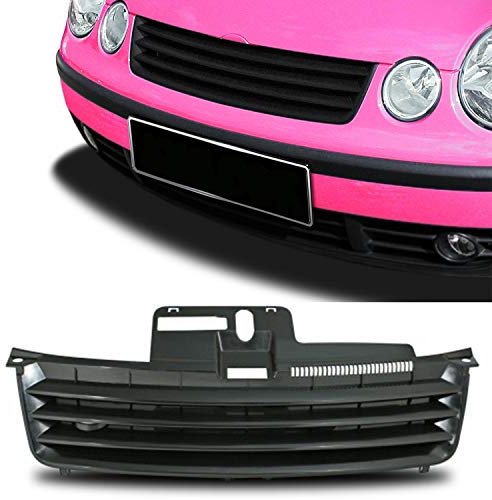 Kühlergrill Sportgrill Schwarz ohne Emblem für Polo 9N ab 2001-2005