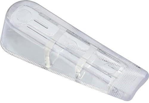 1 PC - Rubber Anti-Slip Door Stop for Keeping Doors Open - Clear - 135mm - Hardware Solutions