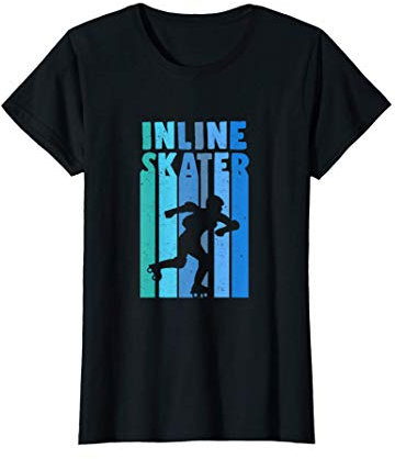 Inline Skater Skate Rollerblader Blades Skating Geschenk T-Shirt