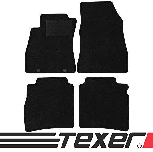 TEXER Textil Fußmatten Passend für Nissan Pulsar Bj. 2014-2018 Basic