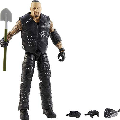 WWE GVB77 - Undertaker Elite Collection Action-Figur, ca. 15 cm groß, beweglich, zum Sammeln, Geschenk für WWE-Fans, ab 8 Jahren