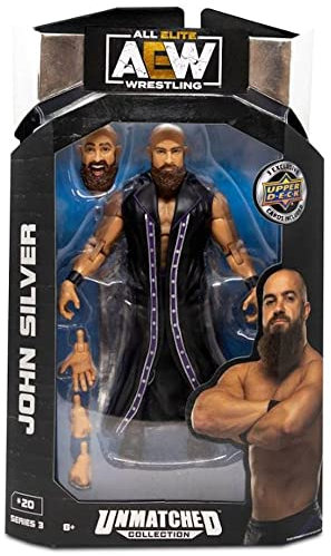 AEW Unmatched Unrivaled Luminaries Collection Wrestling Action Figure (Choose Wrestler) (John Silver)