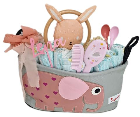 Elfenstall Windeltorte Pamperstorte 3 Sprouts Kinderwagentasche Elefant