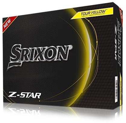 Srixon Z Star 8 - Dutzend Premium Golfbälle - Tour-Level - Leistung - 4 Schachteln à 3 Stück - PremiumGolfzubehör und Golfgeschenke