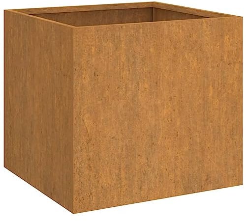 vidaXL Fioriera Ruggine 49x47x46 cm Acciaio Corten