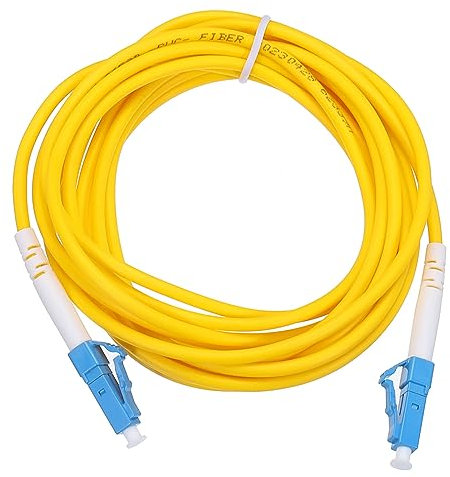 sourcing map 9.84Ft Single-mode Simplex Fiber Optic Patch Cable LC to LC for Data Centers Router Switches Transceivers