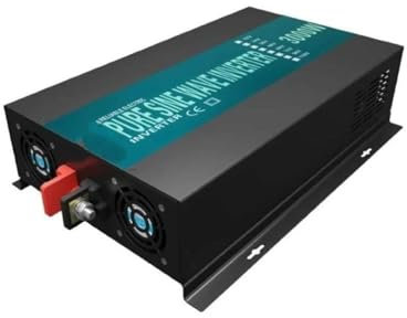 Générateur Panneaux Solaires 3000W Convertisseur Banque d'alimentation 12V/48v DC À 100V/110V/120V/230V/240V AC Onduleur À Onde Sinusoïdale Convertisseur Onduleur(48V,110-120V_Germany)