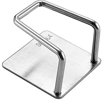 Kitchen Sponges Holder Self Adhesive Sink Sponges Drain Drying Rack 304 Stainless Steel Storage Holder Kitchen Sink Accessories