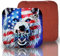 ACE PRO Beast Carpet Cornhole Bags (Set mit 4 Stück) | Roter Teppich – Wolf USA | Fischgrätenstoff, wasserdicht, Kunststoffharz gefüllt, doppelseitig, professionell, reguläre Größe, 15,2 x 15,2 cm,