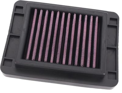 Kacepar Filtro dell'aria per moto, filtro dell'aria per moto, filtro di aspirazione compatibile con Yamaha YZF-R3 e YZF-R3 ABS, viola