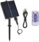 Fozriybefy Kits de Boîtier de Commande de Panneau Solaire 1200 MAh Panneau de Batterie au Lithium pour Lampe à Bande LED 3,7 V 24 V Charge CC Installation Facile Facile à Utiliser