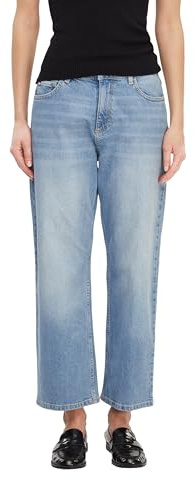 Comma Verkürzte Jeans mit geradem Bein