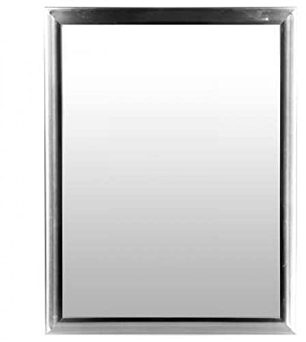 H confort xl Wandspiegel First Bws 34 x 44, 3-Fach Sortiert, Fluss