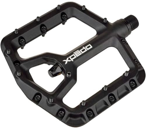 Xpedo Unisex – Erwachsene Trident Pedal, Schwarz, 9/16