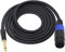 XMSJSIY Speakon to 1/4 Mono Speaker Cable, 6.35mm TS Plug to Female Wire 14 Gauge Audio Amplifier Connection Cord for DJ/PA With Twist Lock - 2M