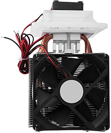 Roberee System Peltierelement, 175 * 100 * 98 mm Peltierelement 12v Halbleiterk¨¹Hlung Thermoelektrisches Peltier-Luftk¨¹Hlungs-Entfeuchtungssystem f¨¹r Aquarium K¨¹Hler(72w)