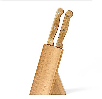Livoo - Set de 6 couteaux à steak avec support - 11cm, lame 1,2 mm