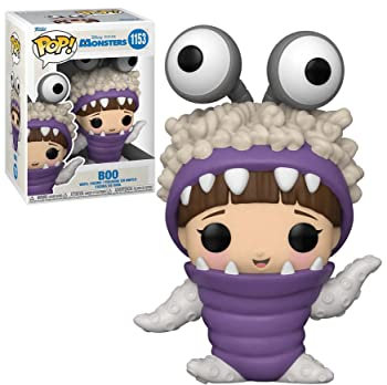 Funko Pop! Disney Pixar: Monsters Inc 20th - Boo mit Hood Up - Monster AG, die - Vinyl-Sammelfigur - Geschenkidee - Offizielle Handelswaren - Spielzeug Für Kinder und Erwachsene - Movies Fans