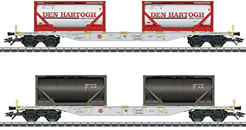 Märklin Container-Tragwagen-Set Sgns