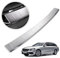 CHROMEMASTER | Ladekantenschutz | Kompatibel mit Mercedes C-Klasse Kombi W205 T-Modell 2014- ; Gebürsteter Edelstahl, Silber matt; Unsere Lackschutzleiste Sichert den Heckstoßfänger vor Kratzern
