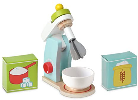Kiokids Juguete Batidora Procesadora En Madera