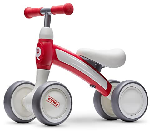 QPlay Laufräder 4 Räder Cutey Ride On Junior Rot