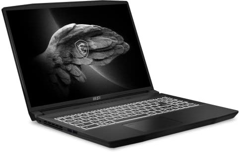 MSI Creator M16 (Intel Core i7-12700H Prozessor, 16 GB DDR4-3200, NVIDIA GeForce RTX 3050, 4 GB GDDR6 VRAM, 51GB, Windows 11 Home) A12UC-284, Schwarz, 001584-284