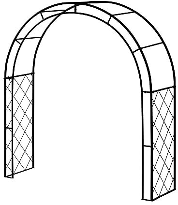 VegTrug Climbing Arch - Black (MSQA180BKUK)