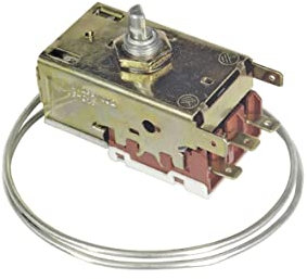 easyPART Kompatibel/Ersatz für RANCO K59L1238002 Thermostat Kühlthermostat Kühlschrank K59-L1238 480mm Kapillarrohr 3x4,8mm AMP für Kühlschränke mit eingeschäumtem Verdampfer passend Bosch Siemens