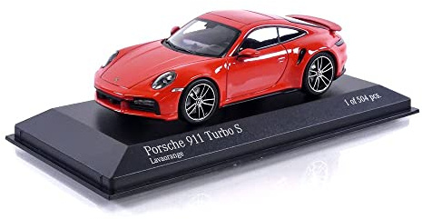 Minichamps Collectible Miniature Car, Metal, Orange