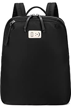NICOLE & DORIS Sac à Dos pour Ordinateur Portable Femme Sac à Dos Ordinateur Léger 14 Pouces Sac D'école Collège Multifonctionnel Sac a Dos pour Business Travail Voyage Noir