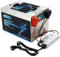 XJDPWR LiFePO4 400Ah Lithium Batterie 12V mit Ladegerät,Integrierte 250 BMS, 4000~15000 Zyklen Max.5120W Leistung LiFePO4 Batterie Wiederaufladbare für Golf Trolley, Camping, Solaranlage, RV