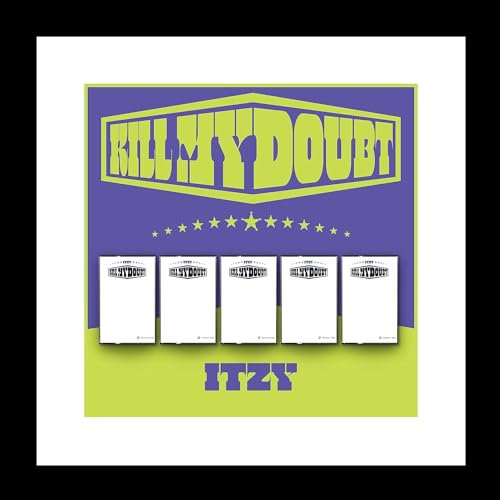 ITZY KILL MY DOUBT 7th Mini Album Contents+POB+Photocard+Tracking Sealed (Cassette Tape Random)