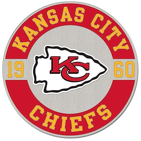 Wincraft NFL Universal Schmuck Caps PIN Kansas City Chiefs EST