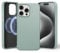 MOFT Magnetische Hülle für iPhone 15 Pro Max Kompatibel mit MagSafe, MOVAS Vegane Lederhülle, Weiches Berührungsgefühl, Farbbeständigkeit, Kratz- & Schmutzabweisend, Leicht zu Reinigen, Seafoam