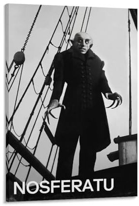 Nosferatu 1979 Horrorfilm-Poster, Gemälde auf Leinwand, Wandkunst, Poster, Schriftrolle, Bild, Druck, Wände, Dezember