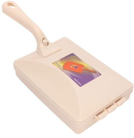 Spazzola Per Spazzatrice a Doppio Rullo Spazzatrice Per Tappeti Portatile con Manico Corto Spazzola Per La Pulizia della Polvere Spazzola Per La Pulizia della Tavola Cosmetica Per La Scrivania dei Ves