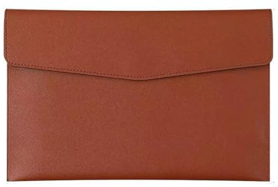 Dokumententasche,Aktentasche,Dateipaket A4, B5, A5, A6,Portfolio,Geschäftsdokumententasche,Hohe Kapazität,Wasserdicht und feuchtigkeitsbeständig,Aus Leder gemacht (Dunkelbraun, A6)