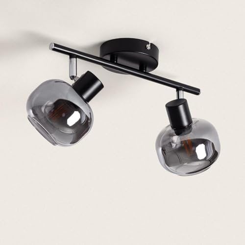 LEDKIA LIGHTING Lámpara de Techo Orientable Woody 1 Foco Blanco Durchsichtig