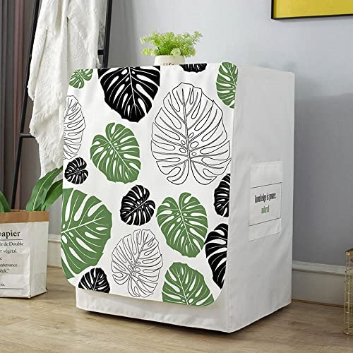 AuLYn Washing Machine Cover Waterproof Washing Machine Dryer Lid for Front Load Washer Protection-HW-,Width 60*thickness 60*height 85cm