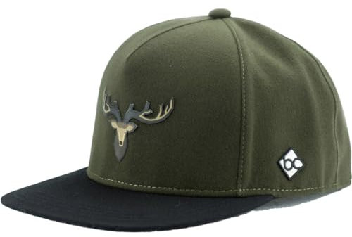 Bavarian Caps Regen Cap Waldhirsch Outdoor dunkelgrün - one Size