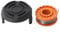 Trimmer Replacement Spool Line, Spool Cover For MCGREGOR MCT1825 MCT2X1825 18V Strimmer Trimmer, Grass Lawn Mower Part 1.5mm 5M