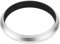 eMagTech 49mm Camera Filter Adapter Ring Aluminum Alloy Lens Adapter Compatible with Fujifilm X100VI X100V for 49mm UV CPL ND Filter Lens Cap Silver