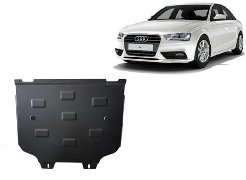 Scut Protection Stahl Unterfahrschutz für Getriebe kompatibel mit für Audi A4 B9 (2015-2025) Scut Protection