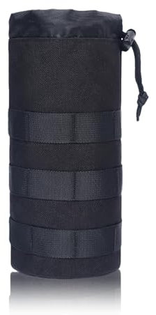 Toumett Camping Water Bottle Holder Pouch,Water Bottle Bag Strap,with Adjustable Versatile,Mesh Bottom Design for Hiking,Travel Sports,Outdoor Adventures,Military,Cycling,Running,Sport,Climbing