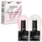 Mylee Gel Nail Polish Duo UV/LED Soak-Off Nail Art Manicure Pedicure for Professional, Salon & Home Use - Long Lasting & Easy to Apply (French Manicure, 2x8ml)