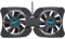 Sanfoelek Mini portatile pieghevole USB Dual Fan Cooler Pad di raffreddamento per PC Laptop Notebook 7 ~ 15