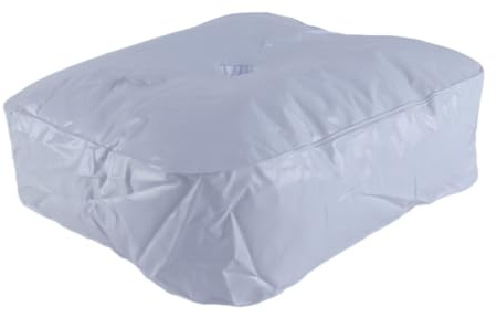 Durlo 2 Pezzi Di Sacchetti Di Acqua Quadrati, Supporto Per Arco Per Palloncini Con Portaombrelli in PVC Antivento, Decorazione Per Esterni Per Feste, Matrimoni, Compleanni, Lauree