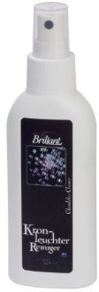 Brillant Kronleuchter-Reiniger - Kristallreiniger-Spray 125ml - Schmutz & Staub einfach entfernen - Schonend, gründlich & effektiv - Ohne Rückstände