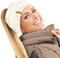 TOSKATOK® Dames Femmes Bonnet Queue de Cheval Plaine Chignon décoiffé Hiver Beanie Chapeau Cap Serre-tête-Taille Unique-Creme